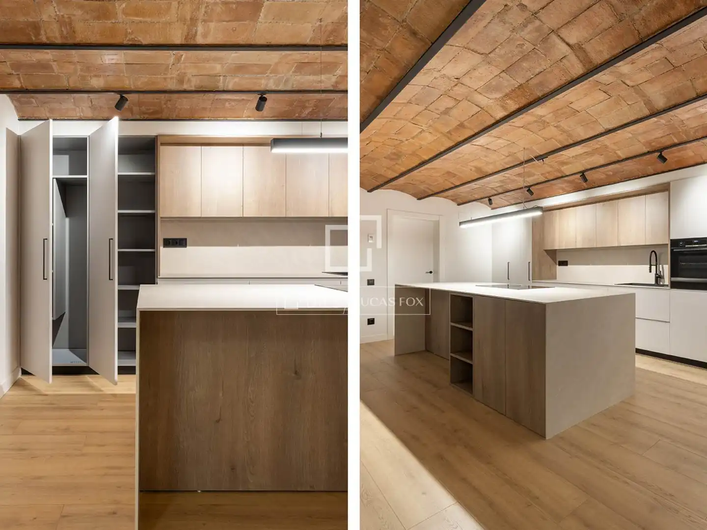 Cuina de Pis en venda en Barcelona amb Aire condicionat, Parquet i Traster