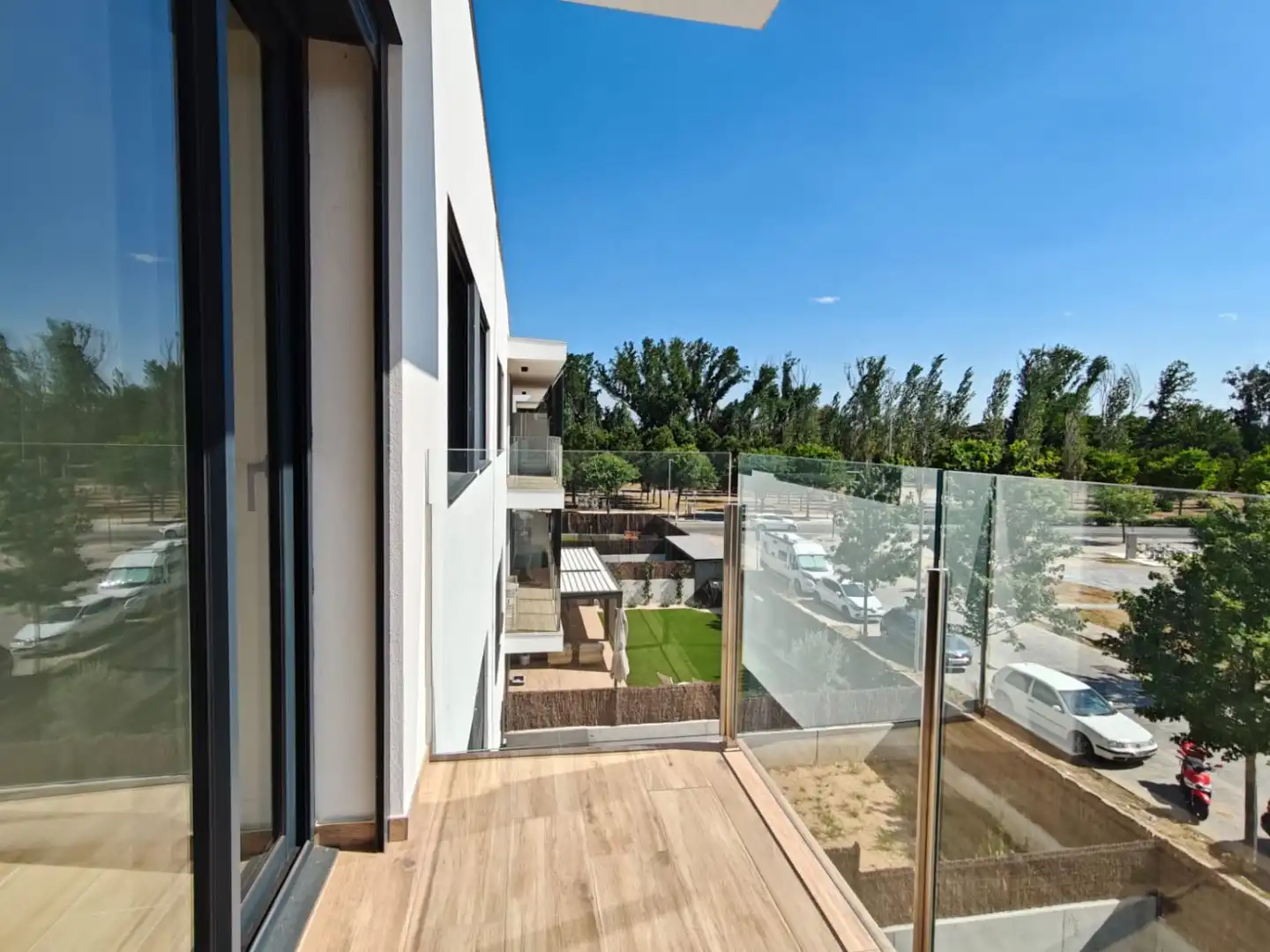Terrace of Flat for rent in Girona  with Air Conditioner, Heating and Terrace