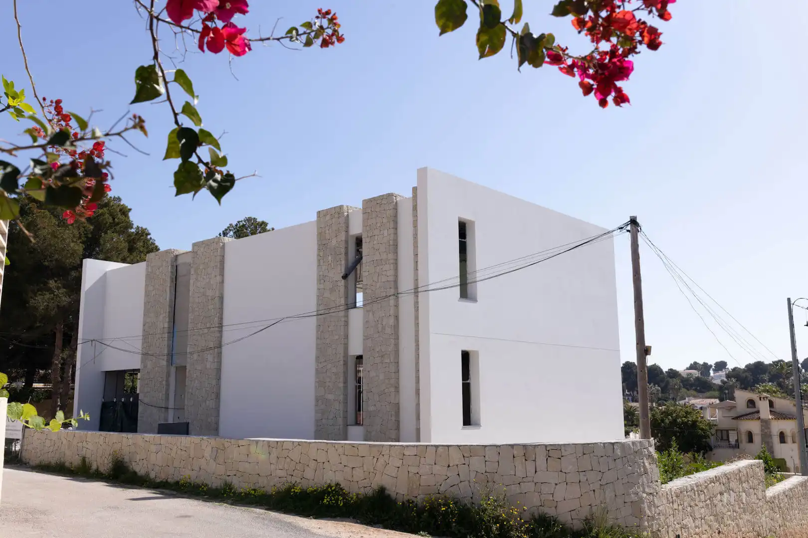 Vista exterior de Casa o xalet en venda en Calpe / Calp amb Aire condicionat, Calefacció i Terrassa