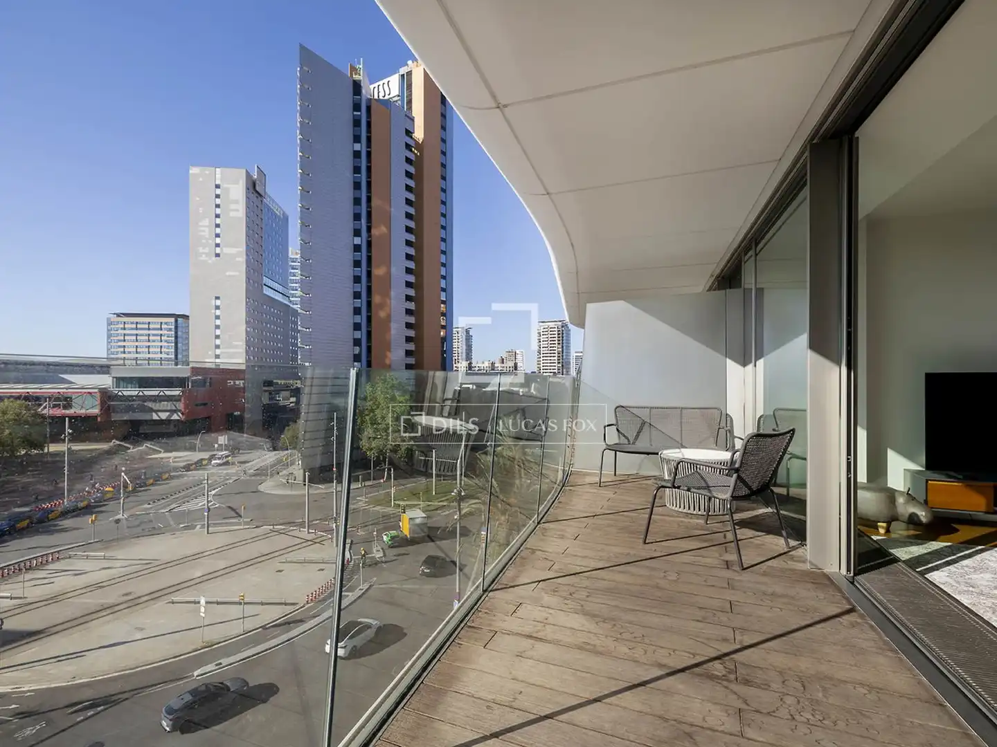 Terraza de Piso de alquiler en Barcelona con Aire acondicionado, Calefacción y Terraza