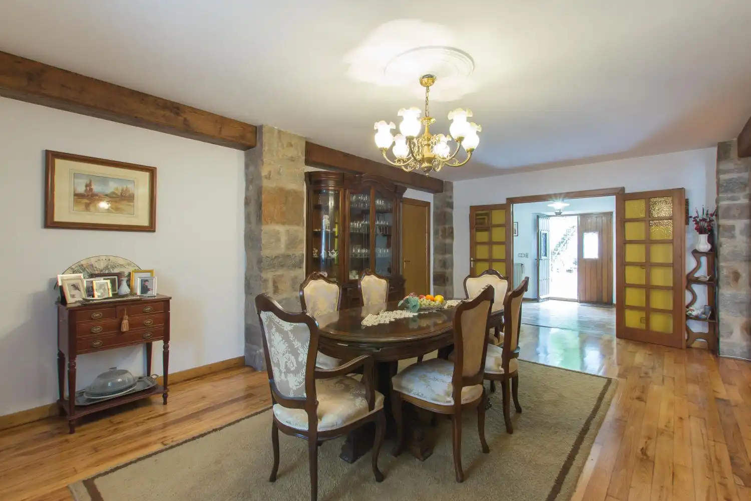Comedor de Casa o chalet en venta en Atetz con Calefacción, Terraza y Amueblado