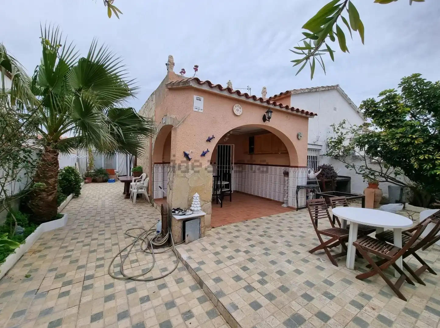 Vista exterior de Casa adosada en venta en Cambrils con Jardín privado