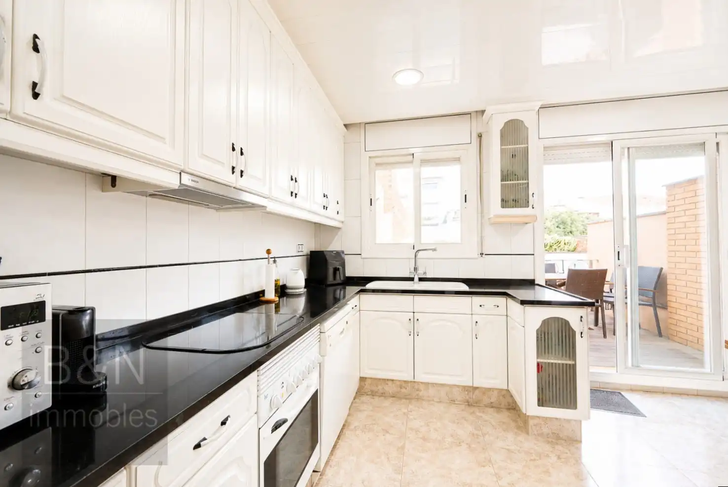 Cocina de Casa o chalet en venta en Terrassa con Aire acondicionado, Calefacción y Terraza