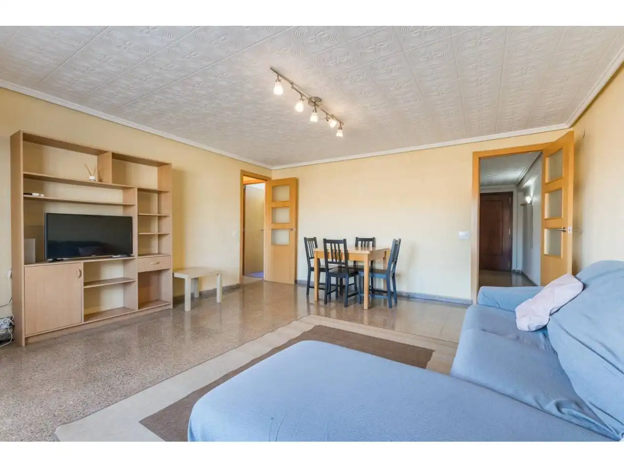 Sala de estar de Piso en venta en Valencia con Aire acondicionado y Balcón