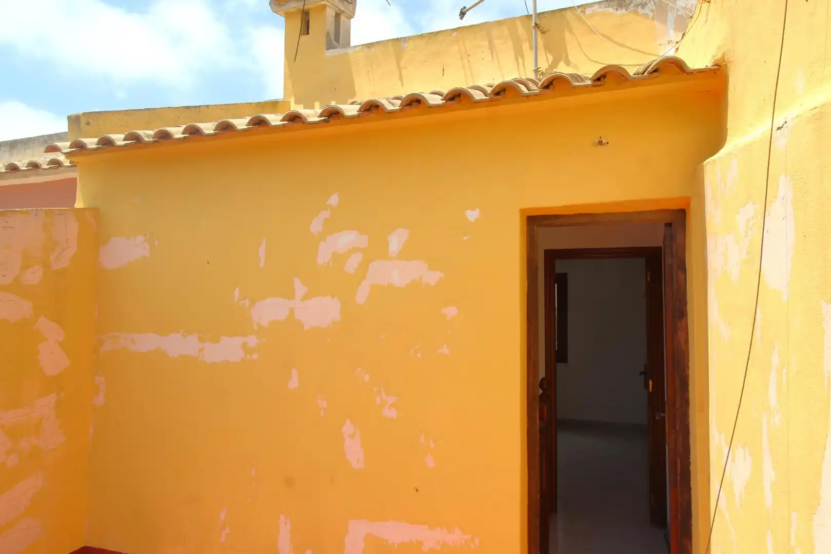 Vista exterior de Casa adosada en venda en Torrevieja