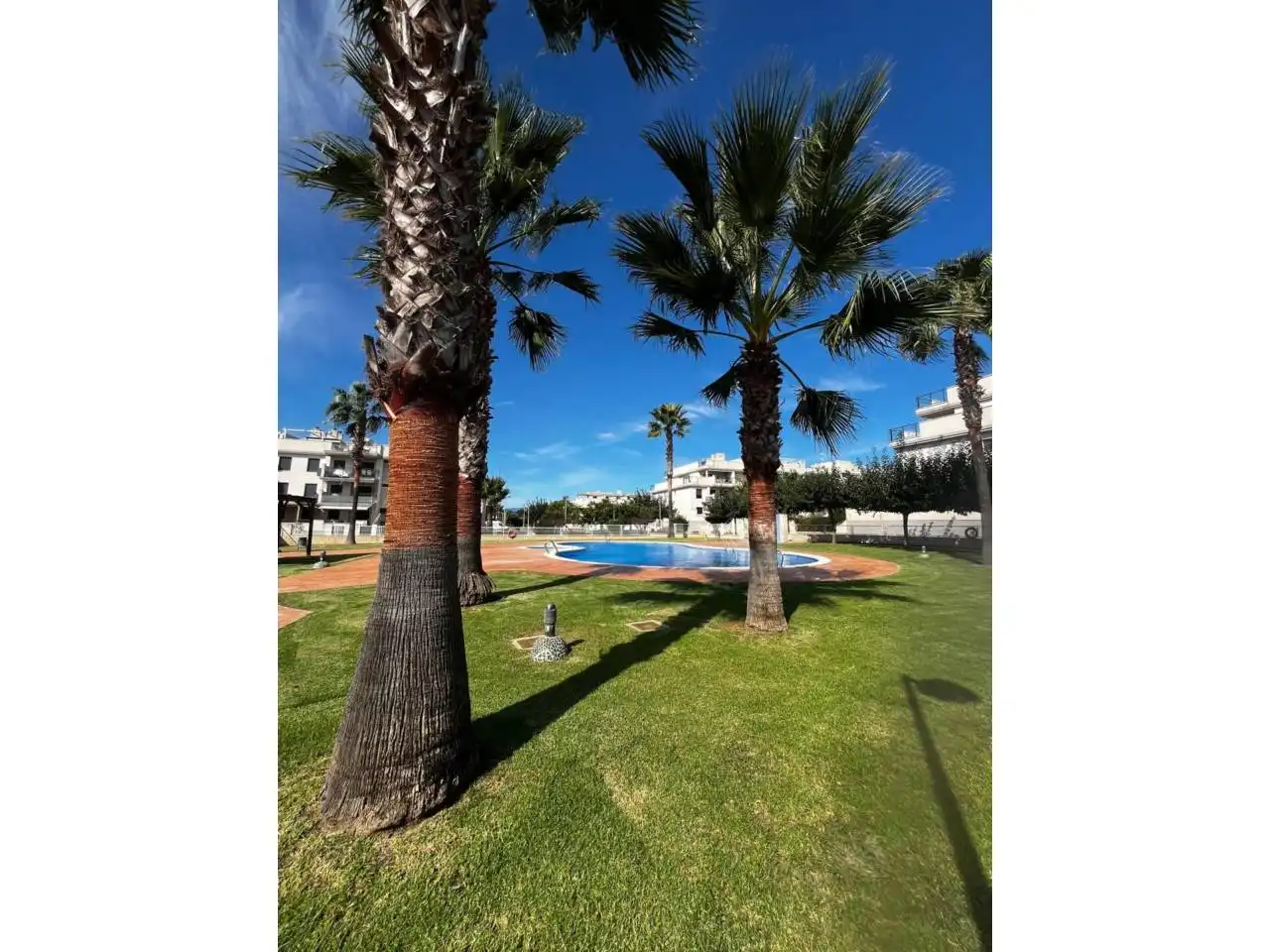 Schwimmbecken von Dachboden zum Verkauf in San Jorge / Sant Jordi mit Klimaanlage, Heizung und Terrasse