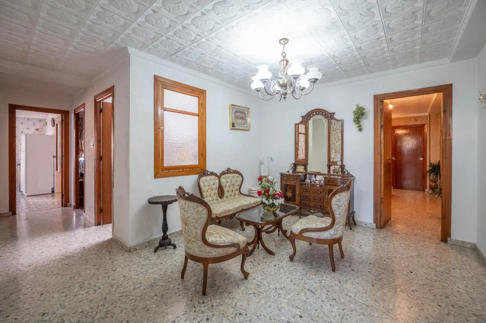 Sala de estar de Piso en venta en Órgiva con Terraza
