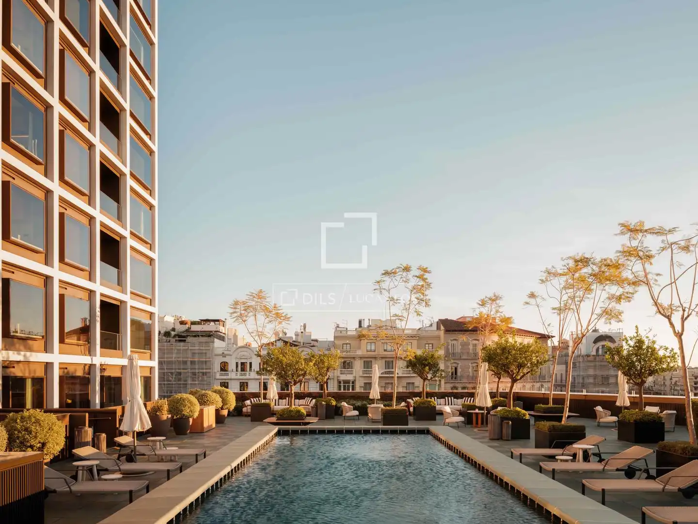 Terrasse von Wohnung zum Verkauf in Barcelona mit Klimaanlage, Heizung und Parkett