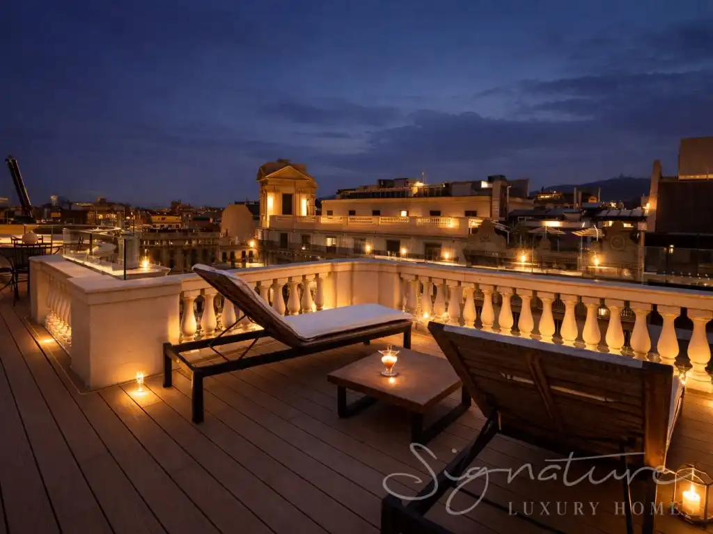 Penthouse mit Aufzug zur Miete in Calle Arago, imagen 42