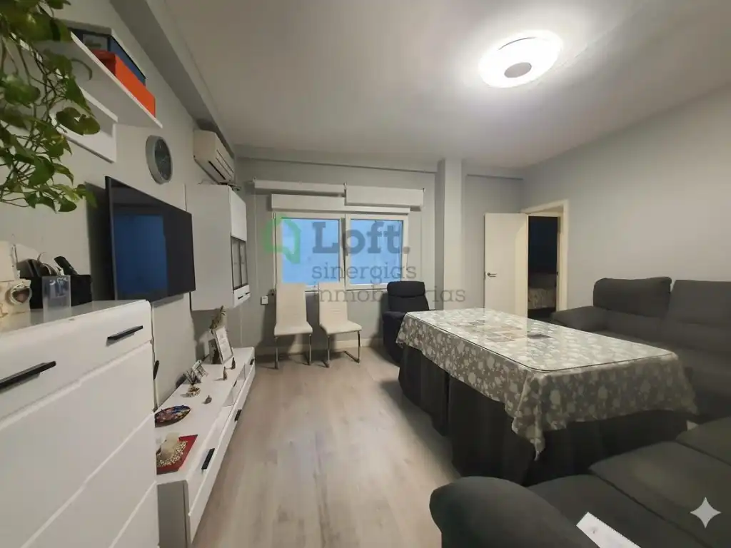Living room of Flat for rent in Badajoz  with Air Conditioner