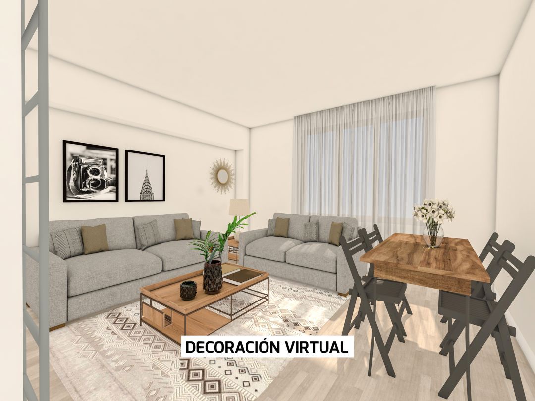 Sala d'estar de Pis en venda en Vitoria - Gasteiz amb Calefacció i Traster