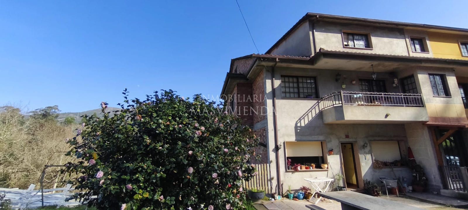 Exterior view of Single-family semi-detached for sale in Mos  with Heating and Private garden