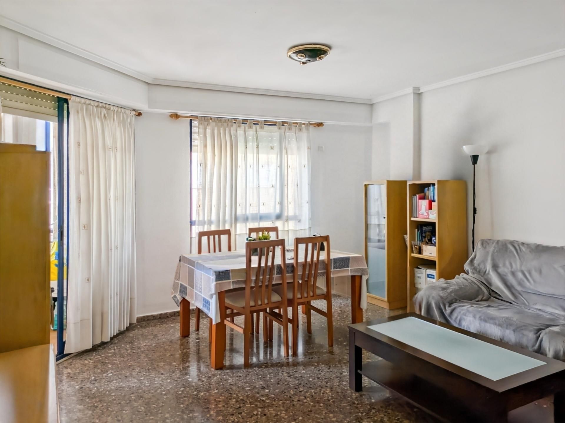 Dining room of Flat for sale in Sagunto / Sagunt  with Air Conditioner, Heating and Balcony