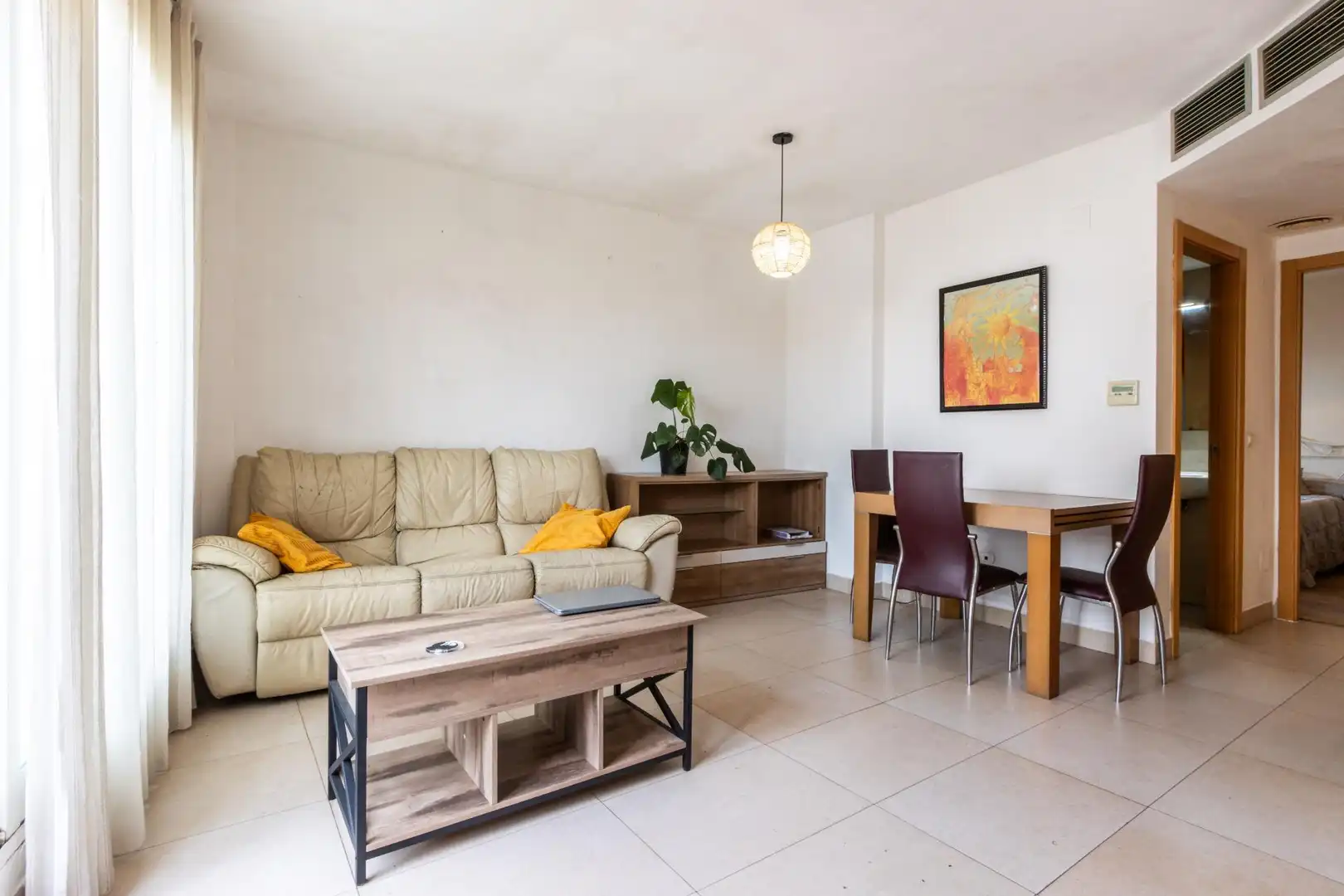 Living room of Flat for sale in Amposta  with Air Conditioner and Terrace