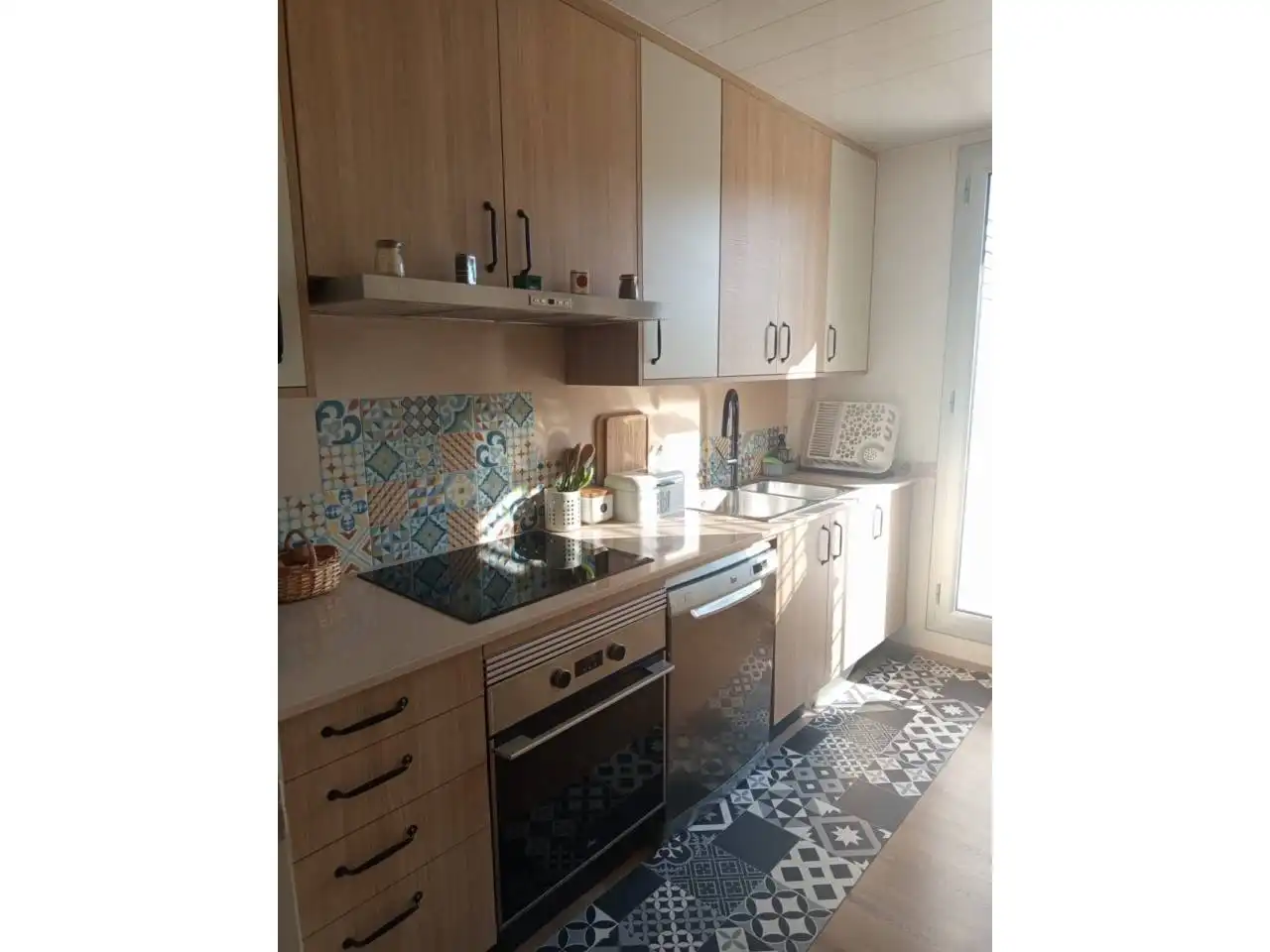 Kitchen of Flat for sale in La Roca del Vallès  with Air Conditioner, Heating and Private garden