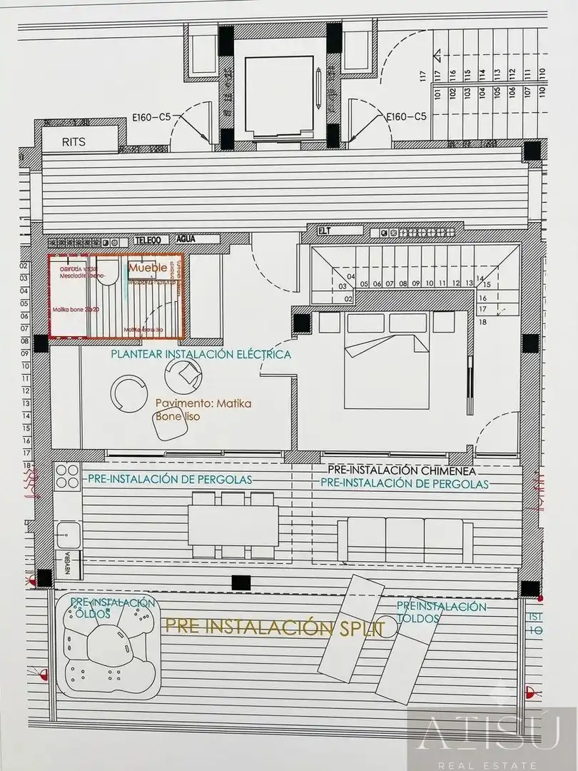 Penthouse mit Pool zum Verkauf in Cervantes, imagen 40