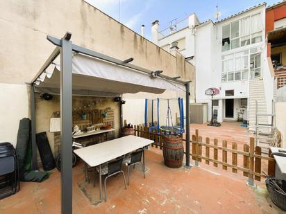 Terrassa de Casa adosada en venda en Salt amb Balcó