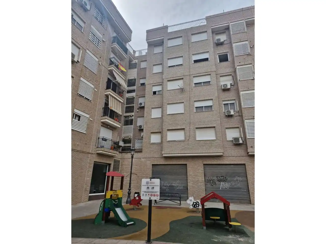Exterior view of Flat for sale in Manises  with Air Conditioner, Heating and Balcony