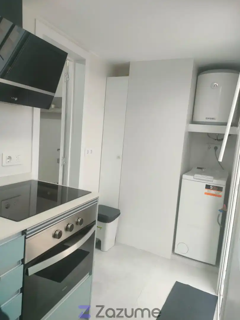 Kitchen of Attic for rent in Sant Boi de Llobregat  with Air Conditioner, Heating and Parquet flooring