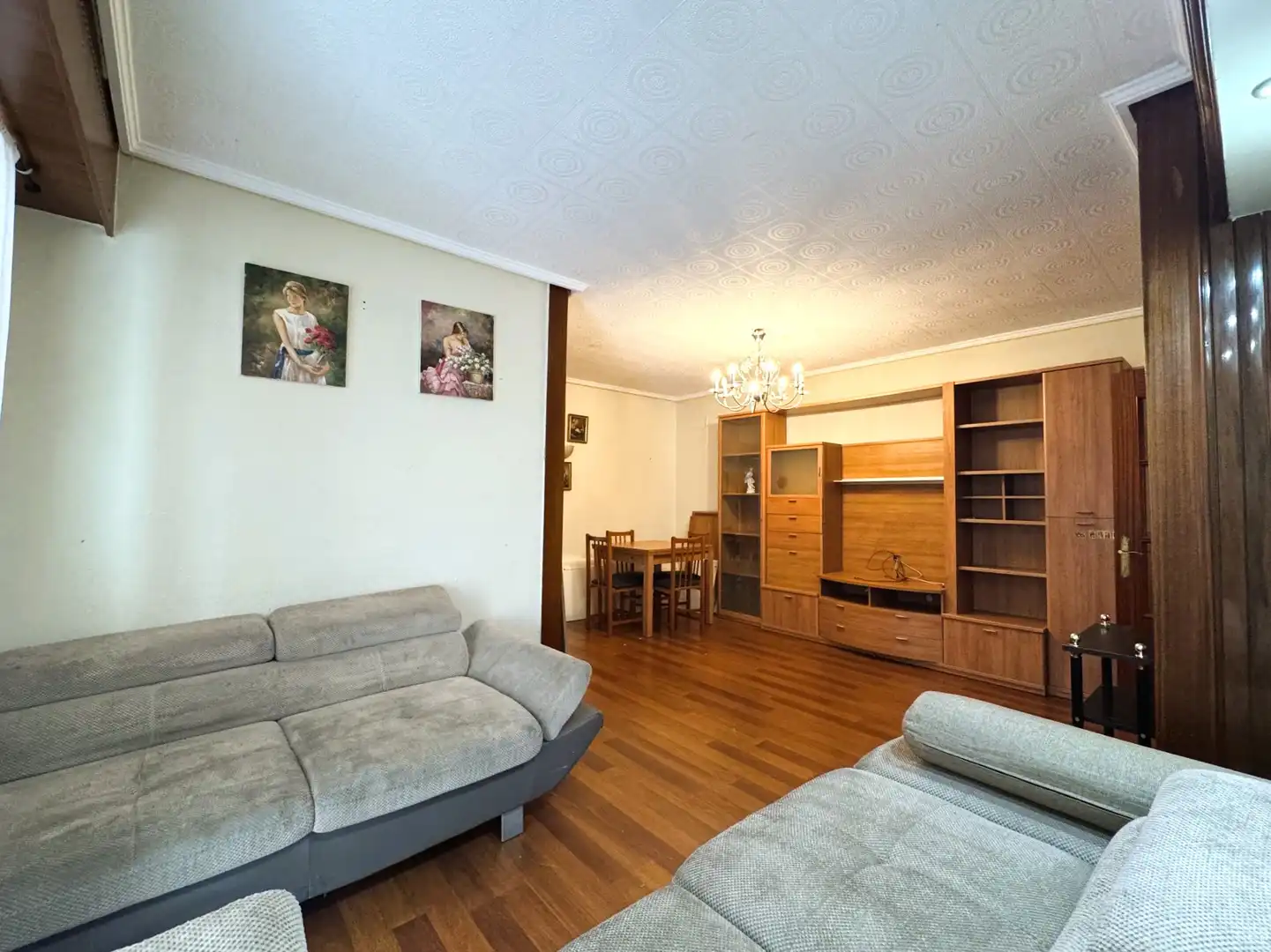 Sala d'estar de Pis en venda en Bilbao 