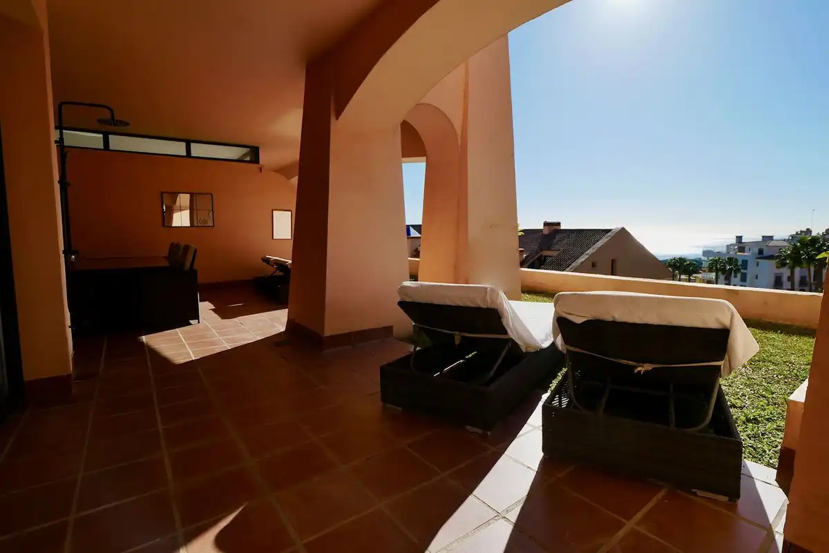 Terrassa de Planta baixa en venda en Mijas amb Aire condicionat, Jardí privat i Terrassa