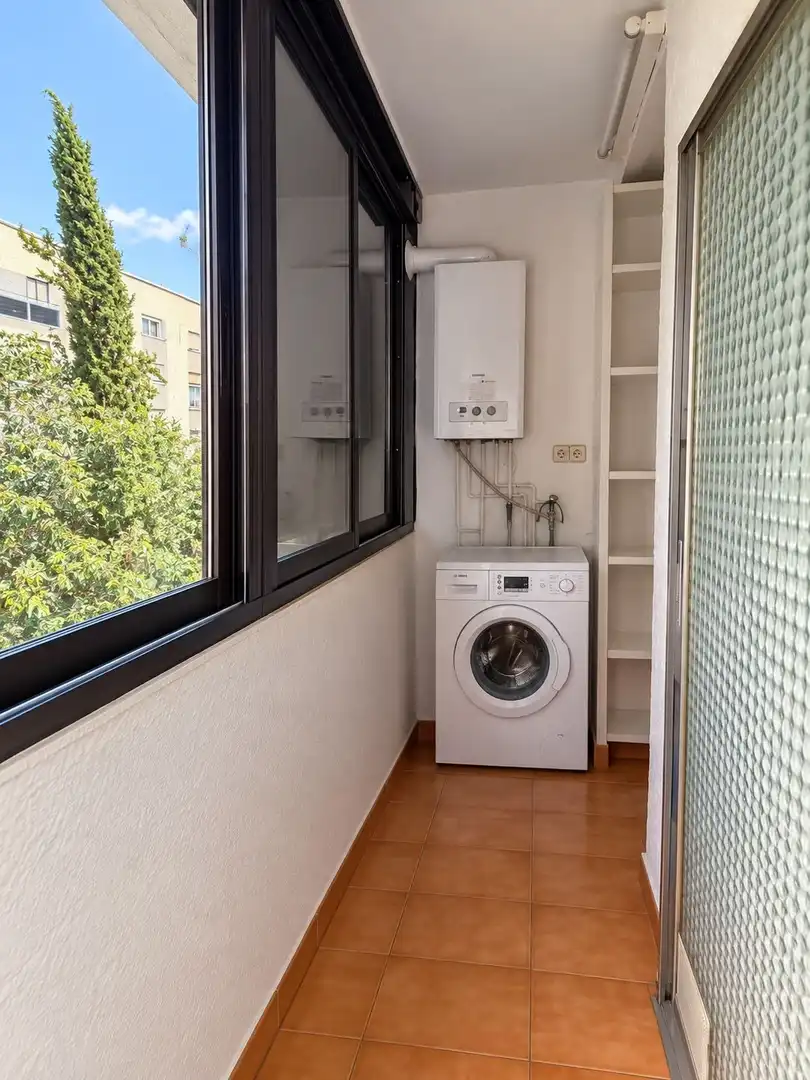 Balcony of Flat for sale in Villaverde
