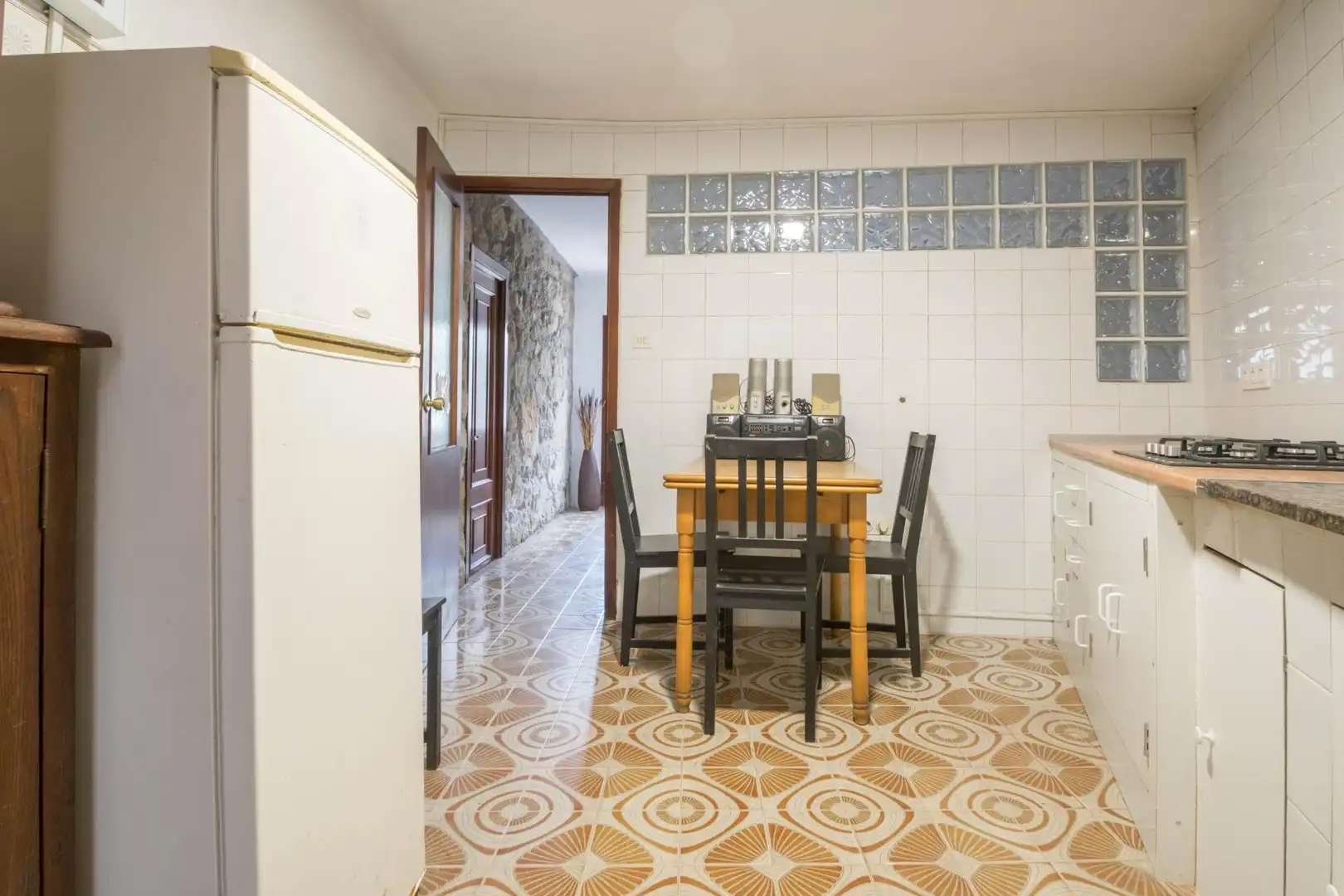 Cocina de Casa o chalet en venta en Culleredo con Calefacción, Jardín privado y Parquet