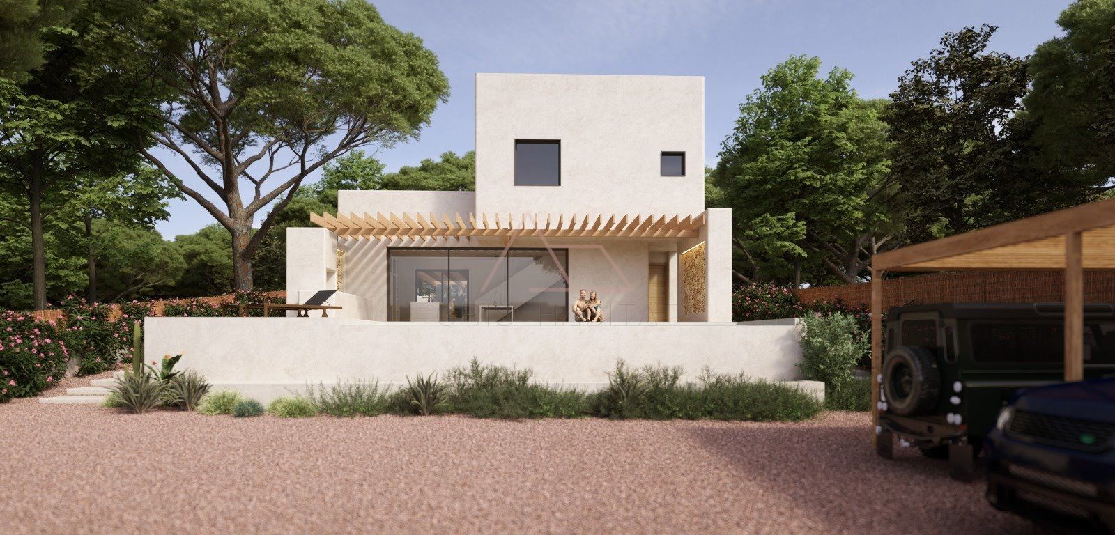 Vista exterior de Residencial en venda en Santa Eulària des Riu