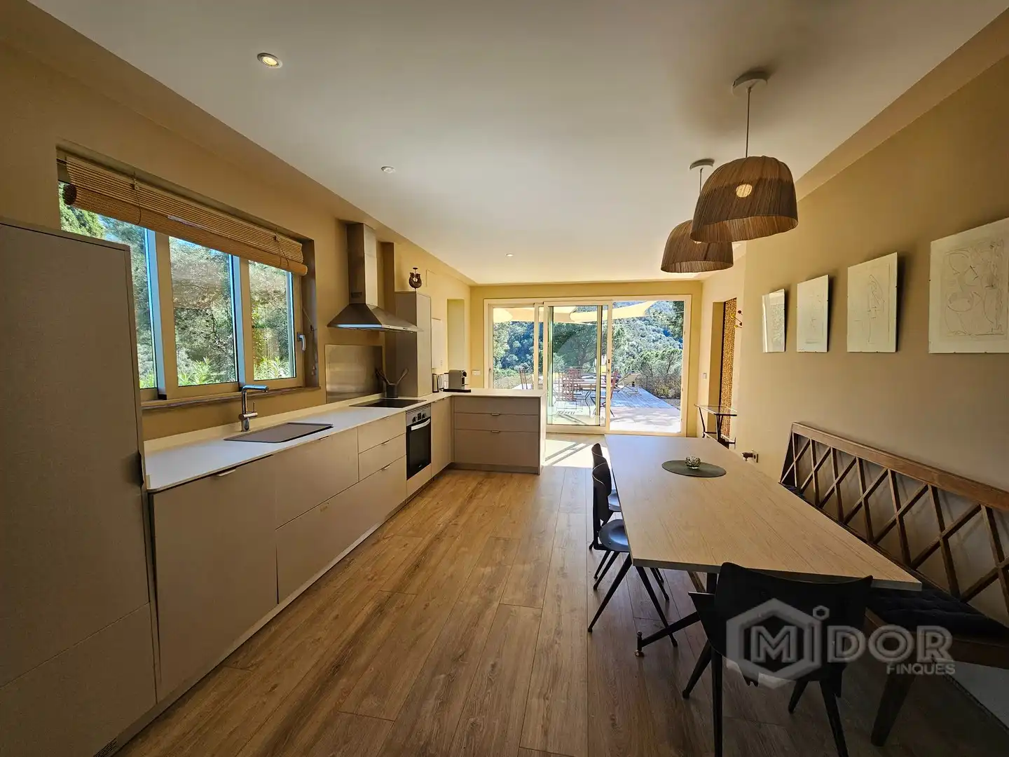 Kitchen of Houses for rent in Sant Feliu de Guíxols  with Air Conditioner, Heating and Private garden