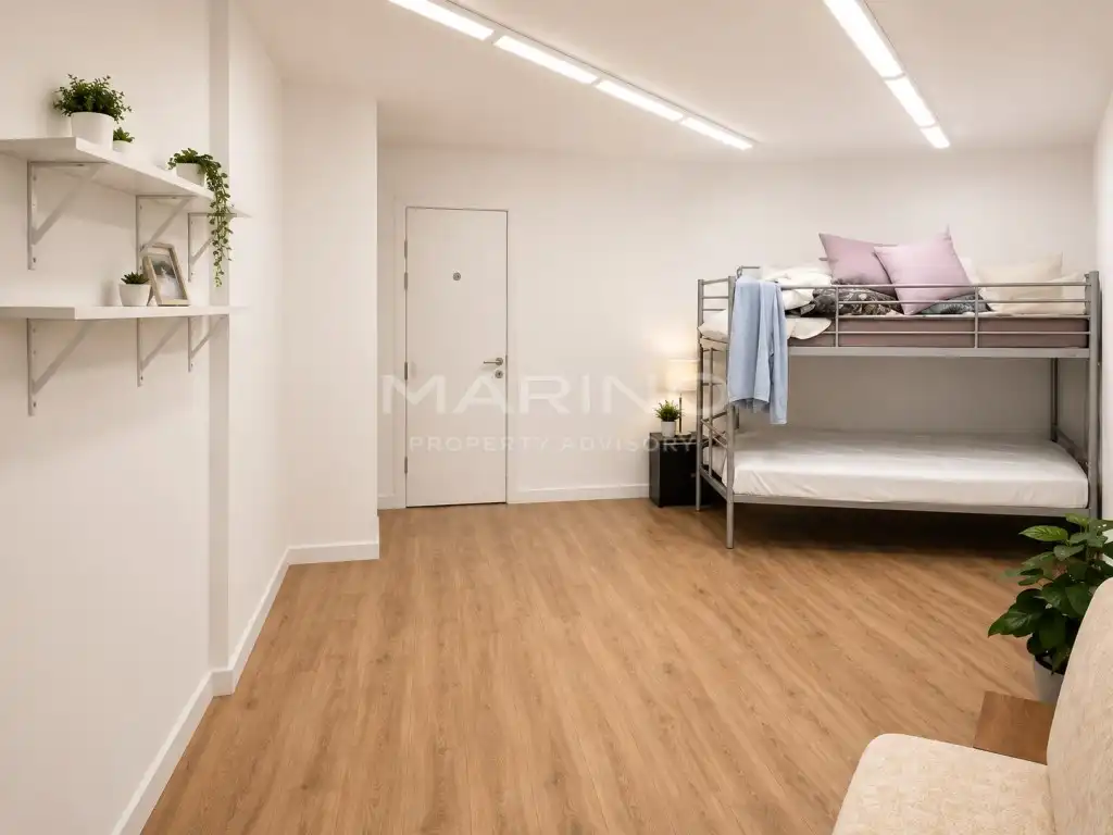 Bedroom of Flat for sale in Barcelona  with Air Conditioner, Terrace and Furnished