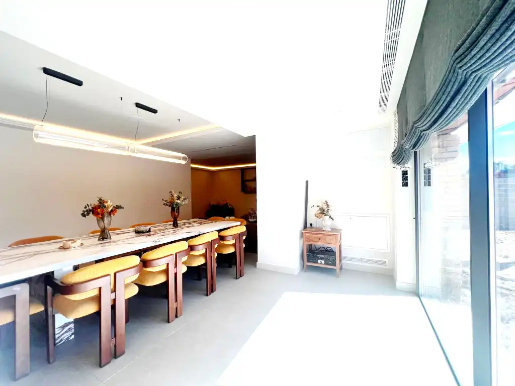 Comedor de Casa o chalet en venta en Villalbilla con Calefacción, Jardín privado y Terraza