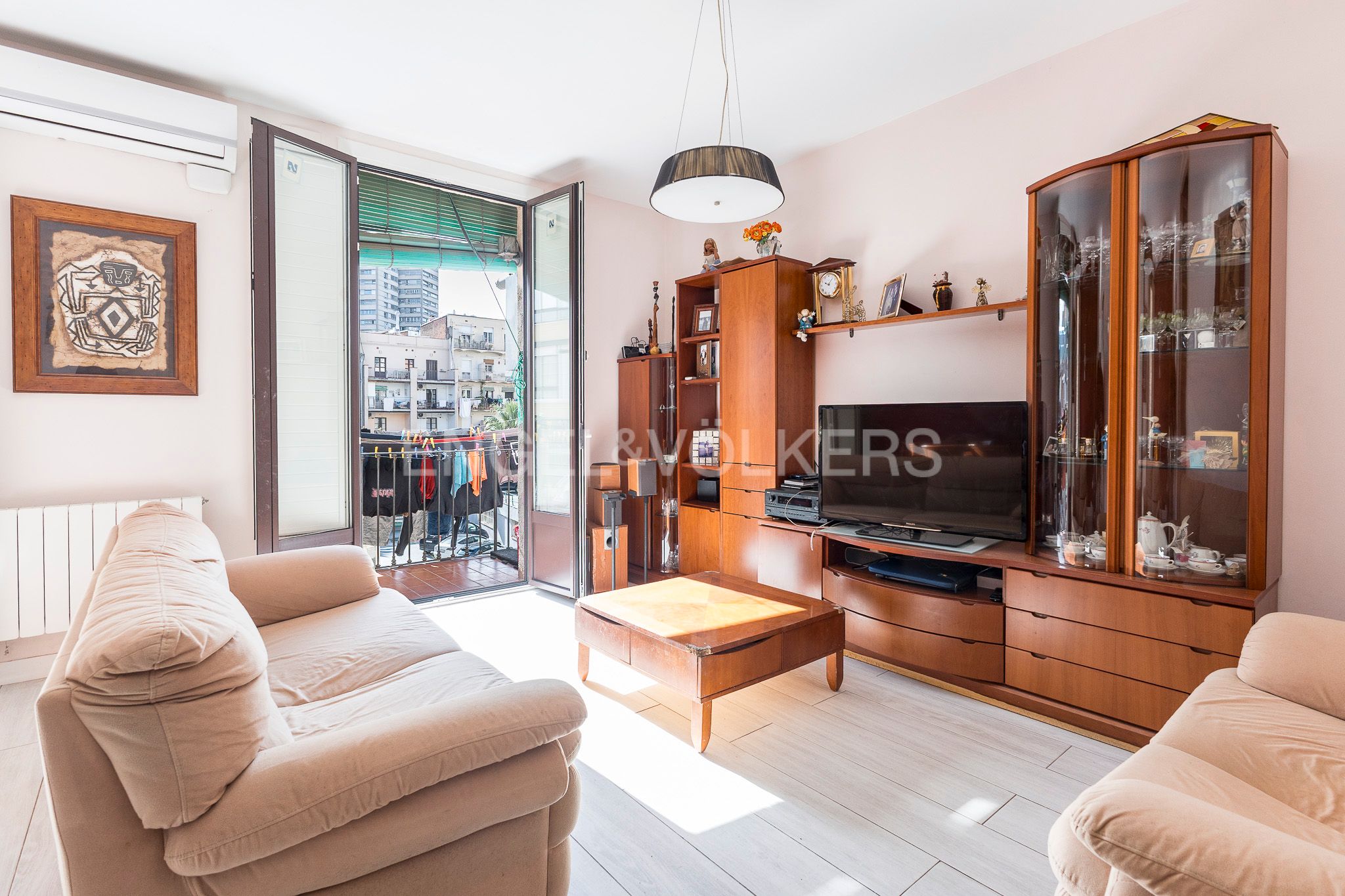 Vista exterior de Apartament en venda en  Barcelona Capital amb Aire condicionat, Calefacció i Terrassa