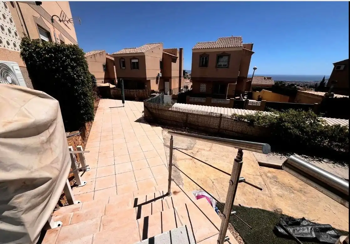 Exterior view of Flat for sale in La Nucia  with Air Conditioner, Private garden and Storage room