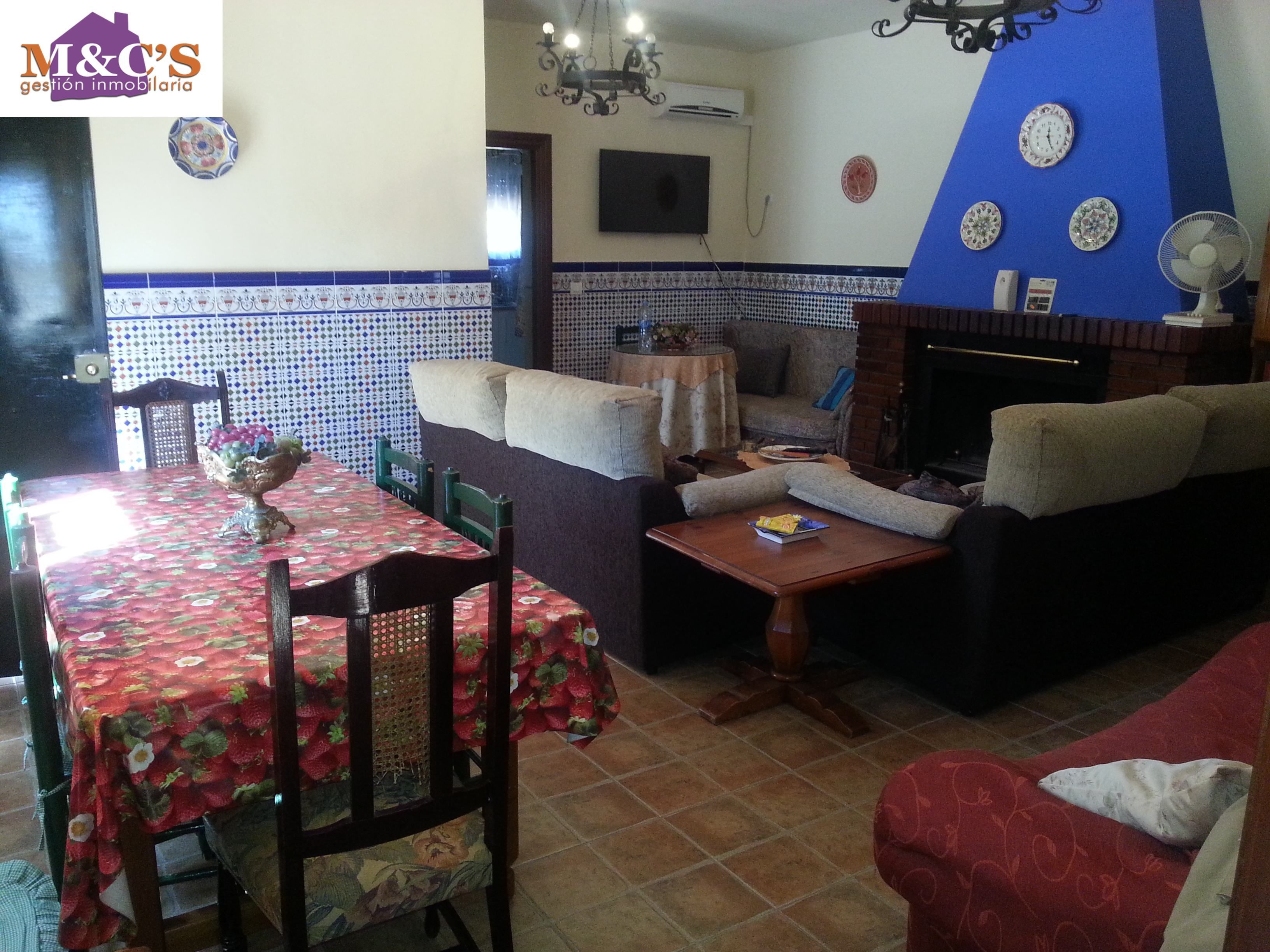 Living room of House or chalet for sale in Aldea del Rey  with Air Conditioner, Private garden and Storage room