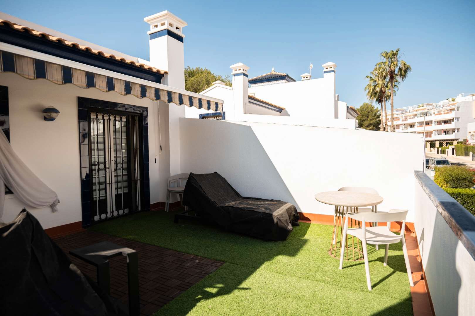 Garden of Single-family semi-detached for sale in Orihuela  with Air Conditioner, Private garden and Terrace
