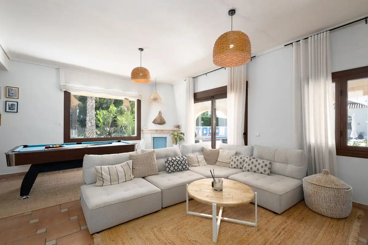 Sala de estar de Casa o chalet en venta en Elche / Elx con Aire acondicionado, Calefacción y Jardín privado