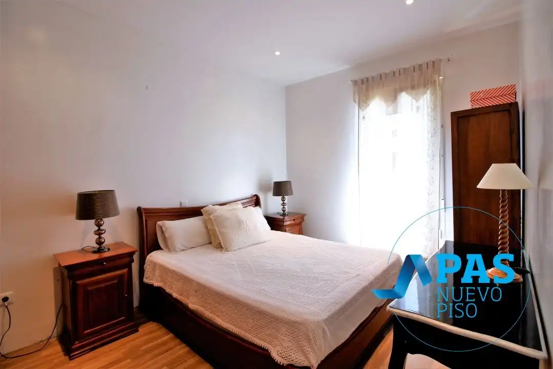Schlafzimmer von Haus oder Chalet zum Verkauf in Santander mit Privatgarten, Parkett und Terrasse