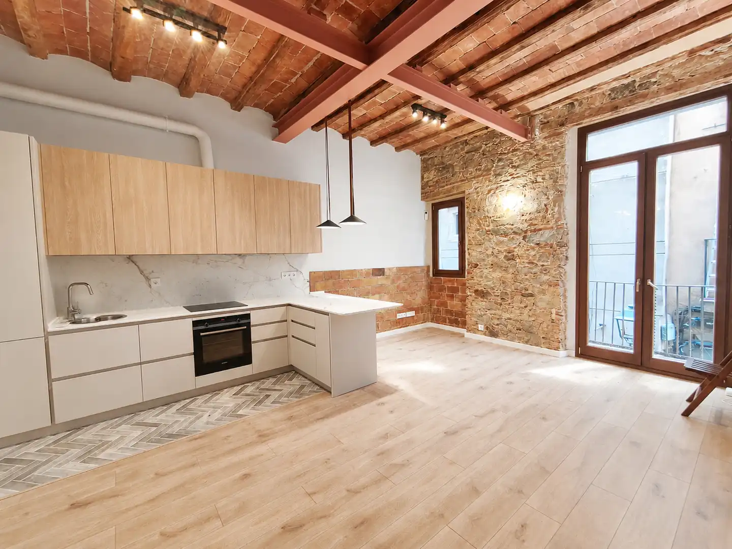 Piso con terraza en venta en Carrer de l'Argenter, imagen 2