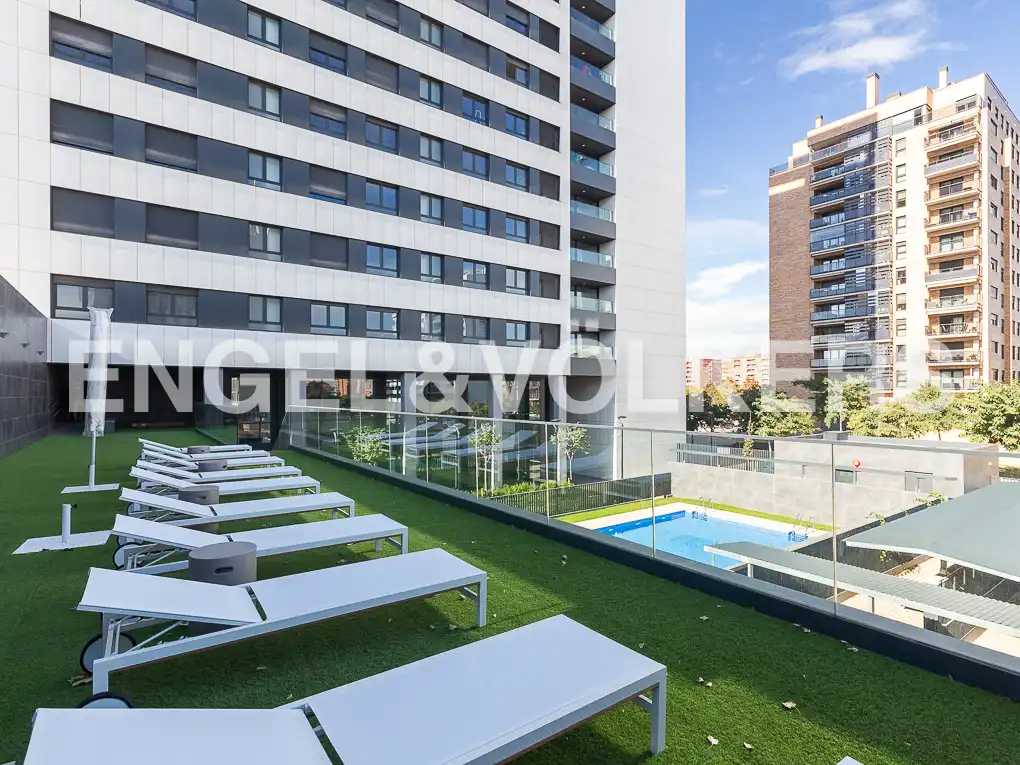 Terrassa de Pis de lloguer en Valencia amb Aire condicionat, Calefacció i Terrassa