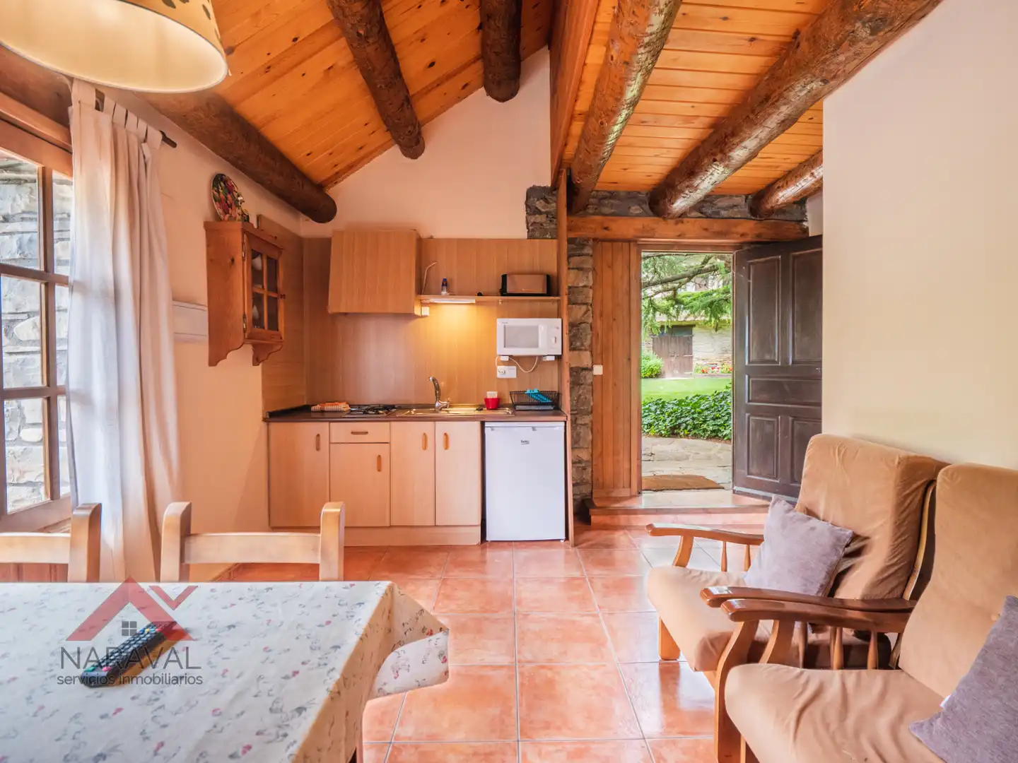 Cocina de Casa o chalet en venta en Fiscal con Aire acondicionado, Calefacción y Jardín privado
