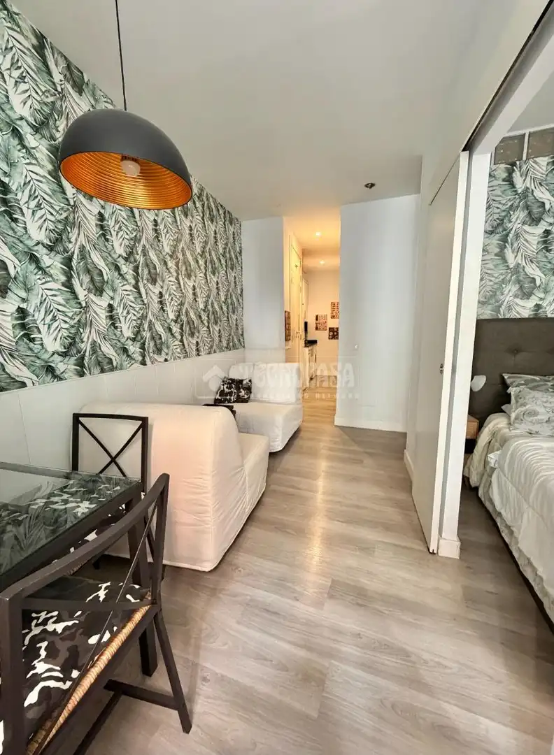Sala de estar de Piso de alquiler en Madrid