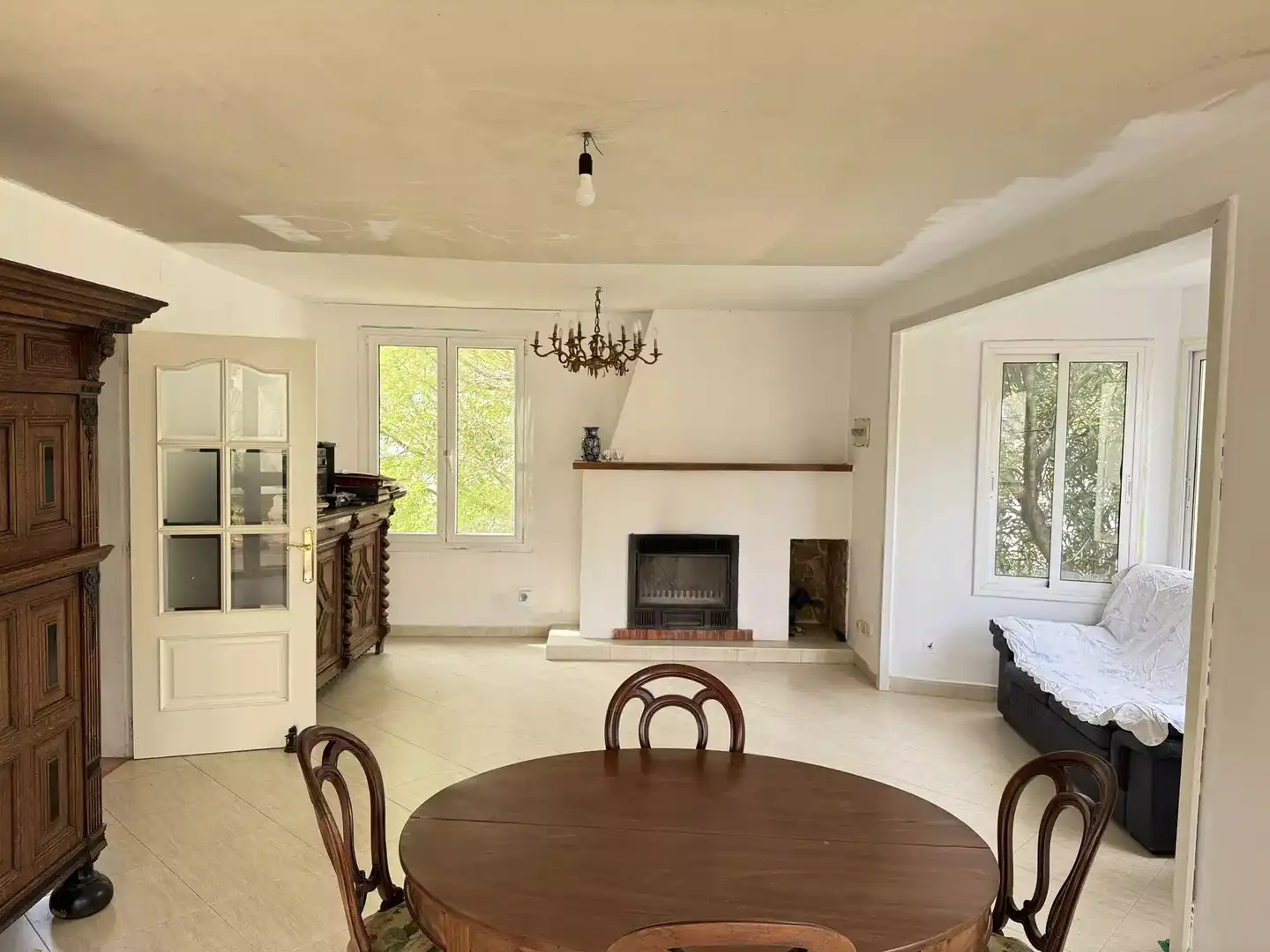 Sala de estar de Casa o chalet en venta en Colera con Jardín privado y Terraza