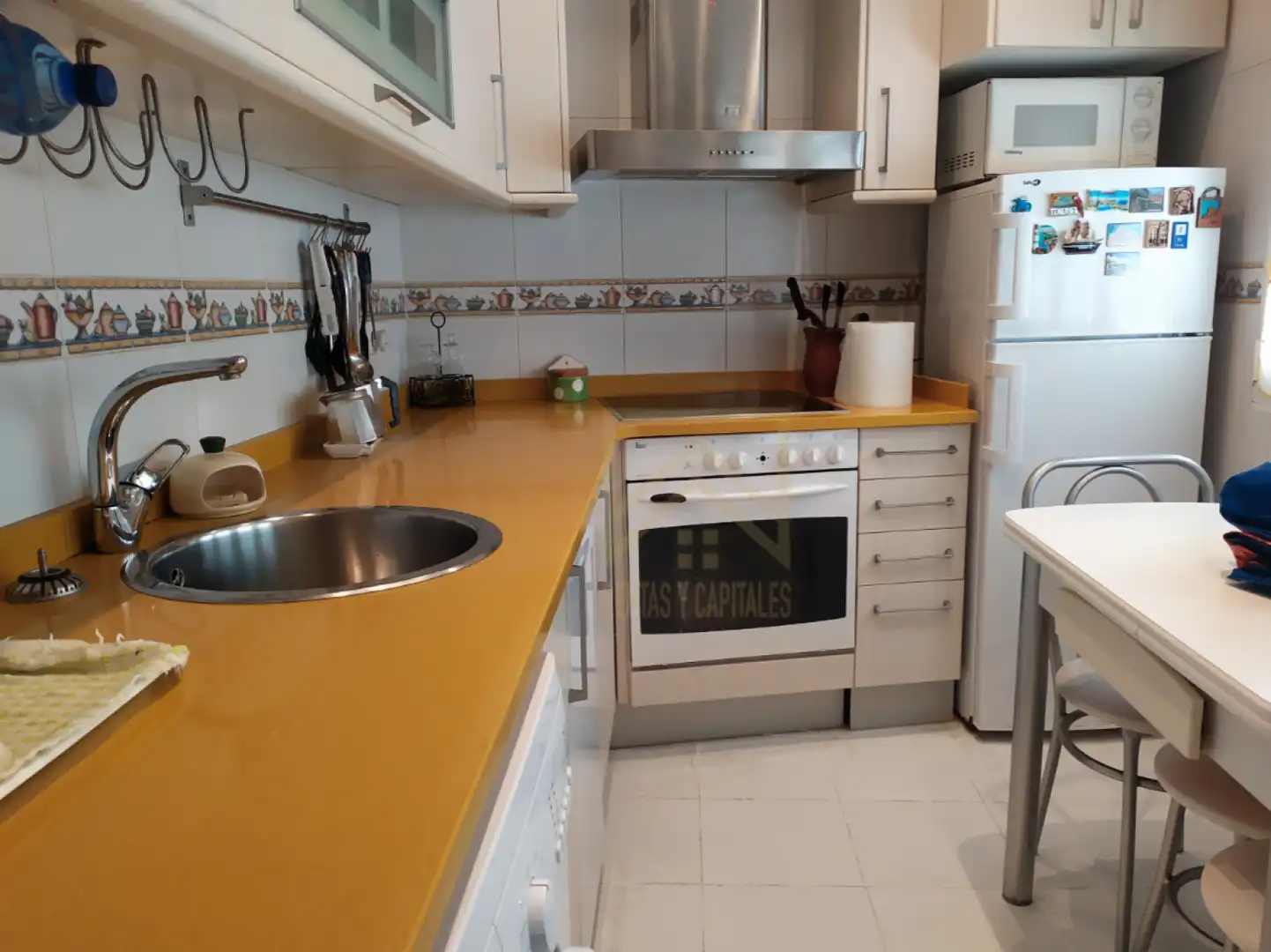 Küche von Wohnung zur Miete in Santander mit Heizung und Möbliert