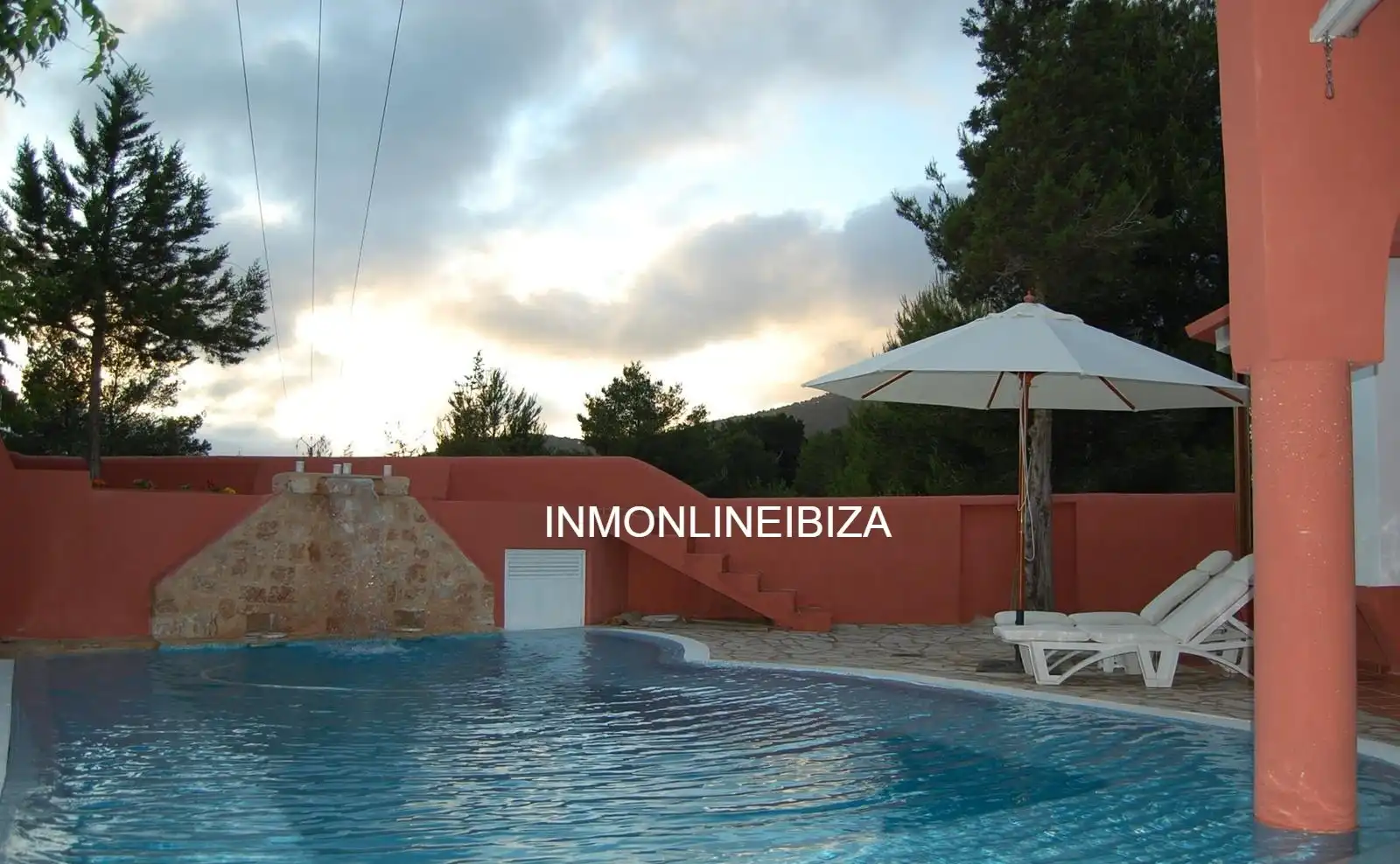 Piscina de Casa o chalet de alquiler en Sant Josep de sa Talaia con Jardín privado, Terraza y Piscina