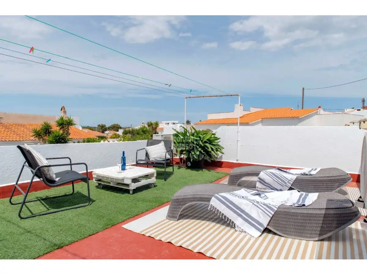 Terrassa de Casa o xalet en venda en Alaior amb Jardí privat, Terrassa i Piscina