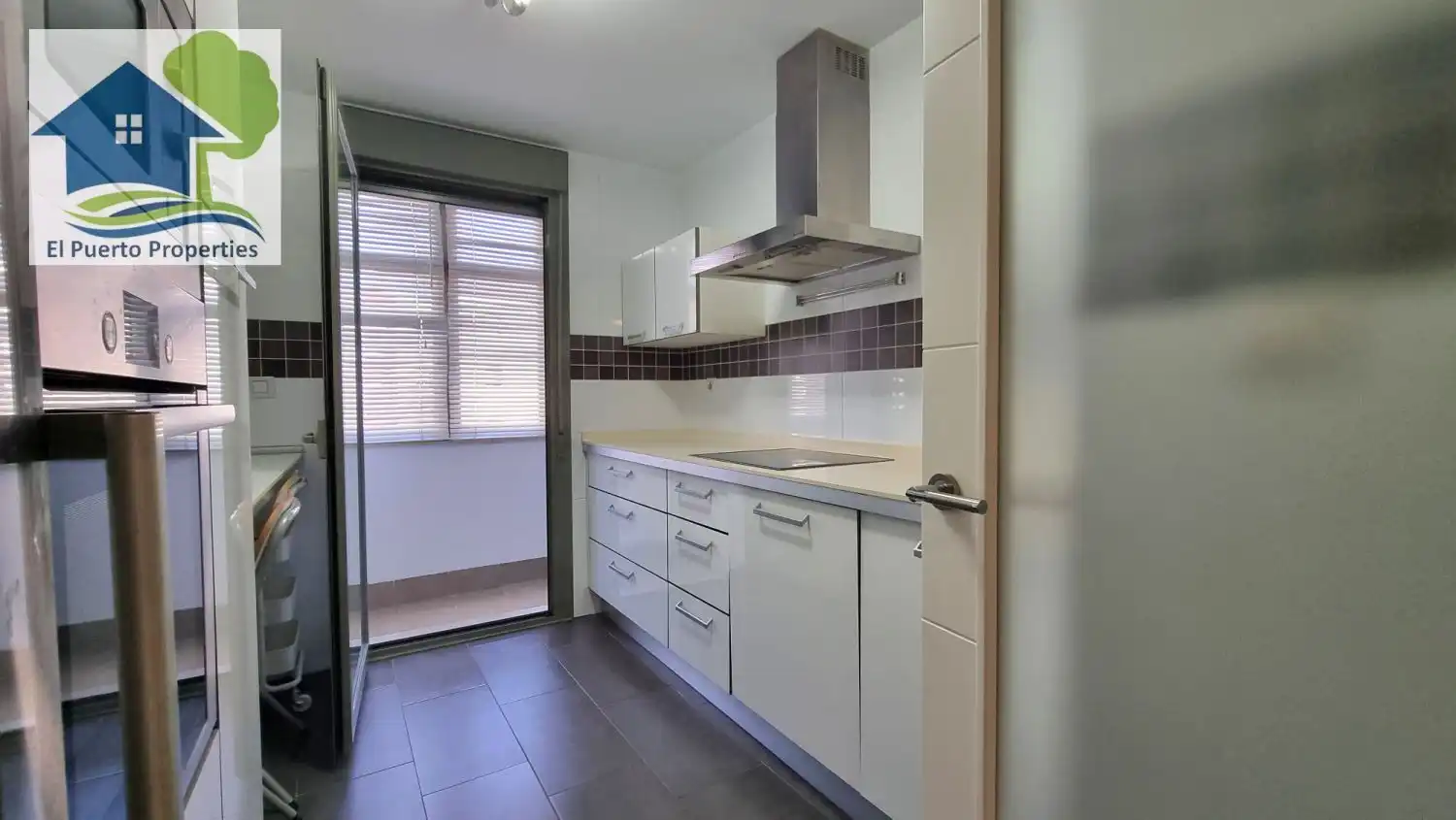Cocina de Piso de alquiler en El Puerto de Santa María con Aire acondicionado, Calefacción y Amueblado