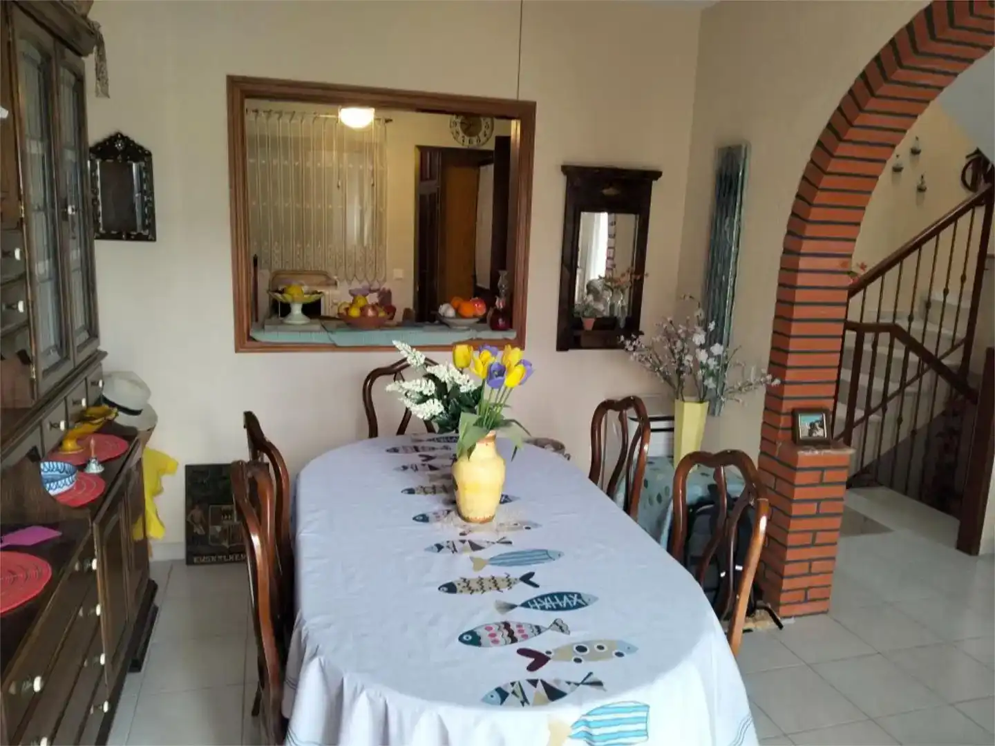 Menjador de Casa adosada en venda en Cabo de Gata amb Balcó