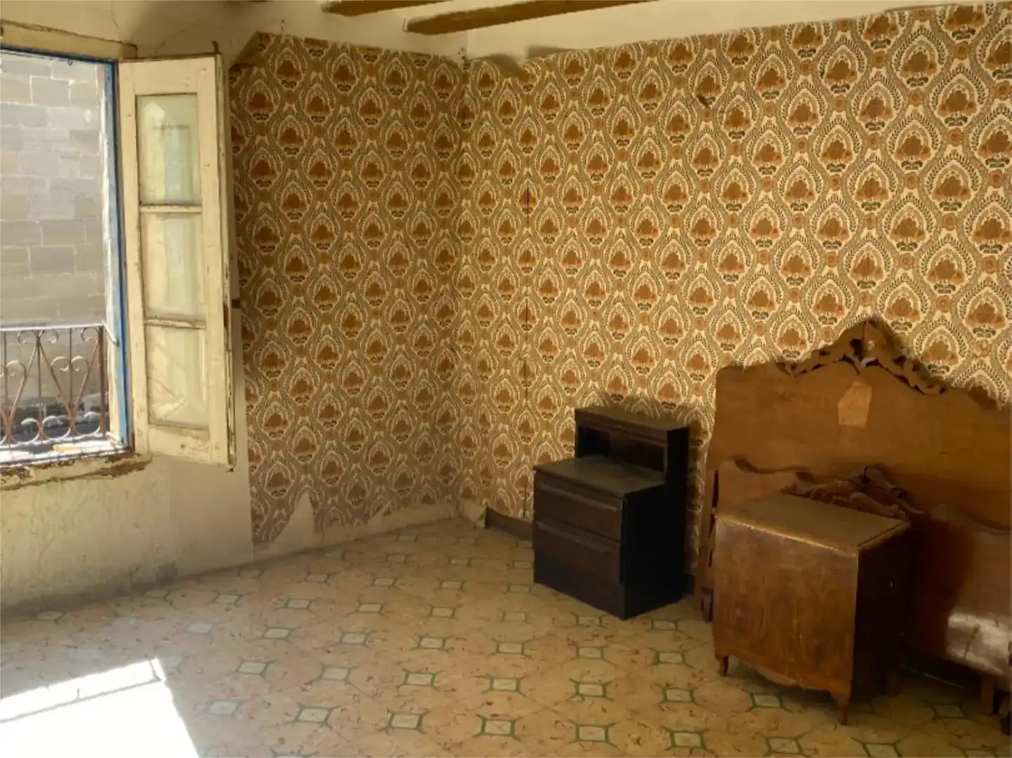 Sala d'estar de Casa adosada en venda en Castildelgado