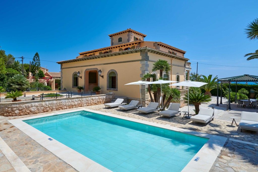 Swimming pool of House or chalet to rent in Capdepera  with Air Conditioner, Terrace and Furnished