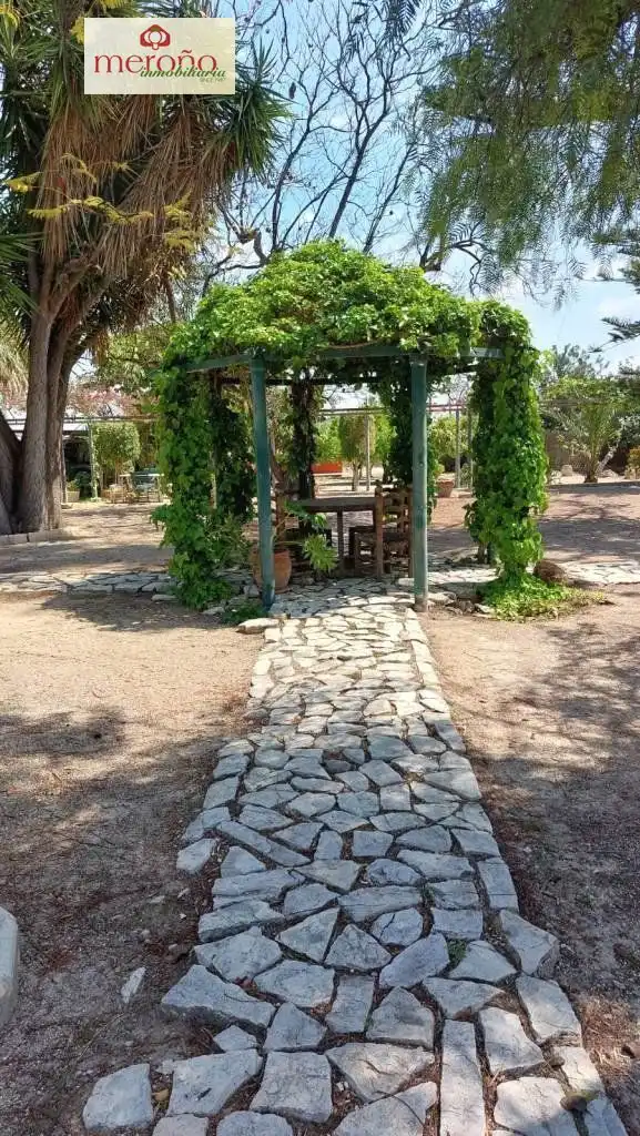 Terrassa de Casa o xalet en venda en Elche / Elx amb Aire condicionat, Jardí privat i Terrassa
